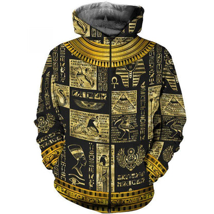 3D Printed Egyptian God and Symbols Clothes - Amaze Style™-Apparel