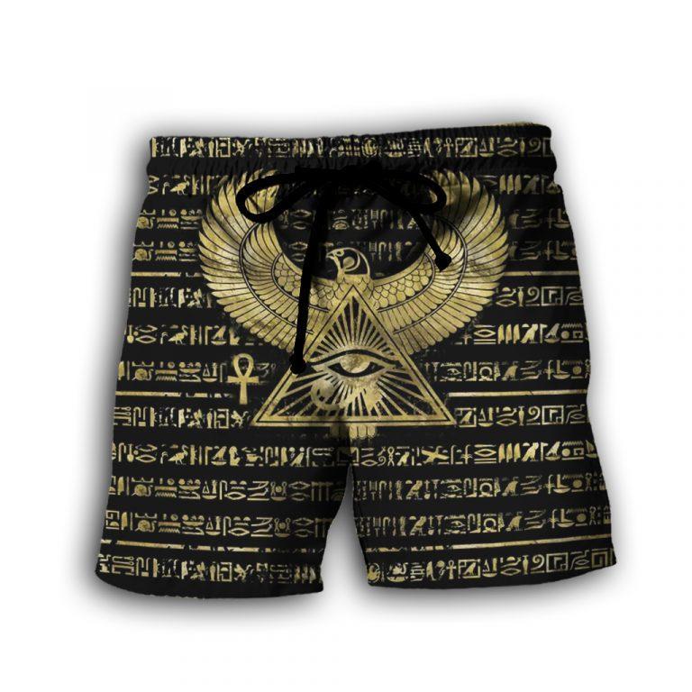 3D Printed Egyptian Eye of Horus and Hieroglyphs Clothes - Amaze Style™-Apparel