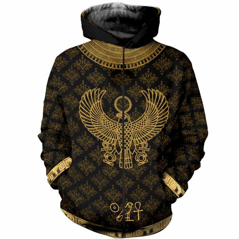 3D All Over Printed Egyptian Horus God Clothes TA012 - Amaze Style™-Apparel