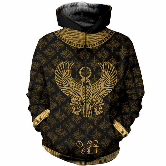 3D All Over Printed Egyptian Horus God Clothes TA012 - Amaze Style™-Apparel