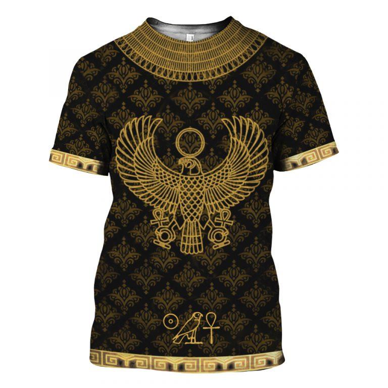 3D All Over Printed Egyptian Horus God Clothes - Amaze Style™-Apparel
