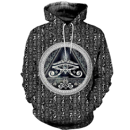 3D Printed Ancient Egypt Eye of Horus Clothes - Amaze Style™-Apparel