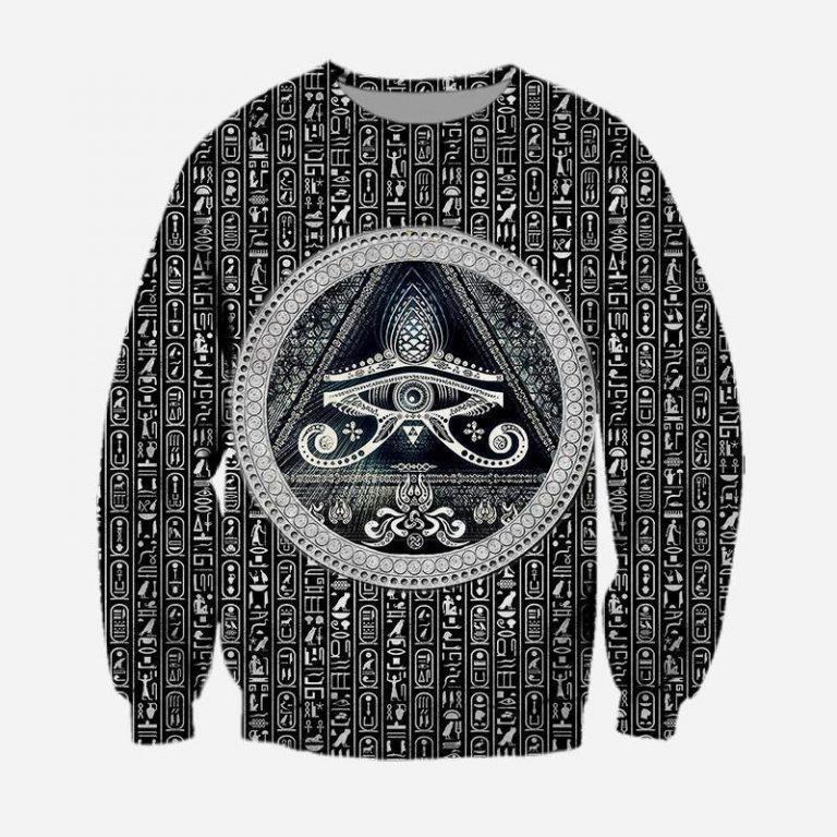 3D Printed Ancient Egypt Eye of Horus Clothes - Amaze Style™-Apparel