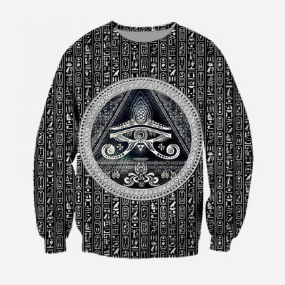 3D Printed Ancient Egypt Eye of Horus Clothes - Amaze Style™-Apparel