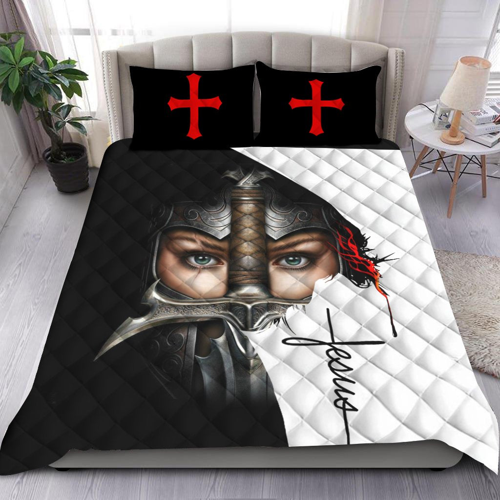 My God- Jesus Quilt Bedding Set TA040205S