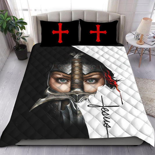 My God- Jesus Quilt Bedding Set TA040205S