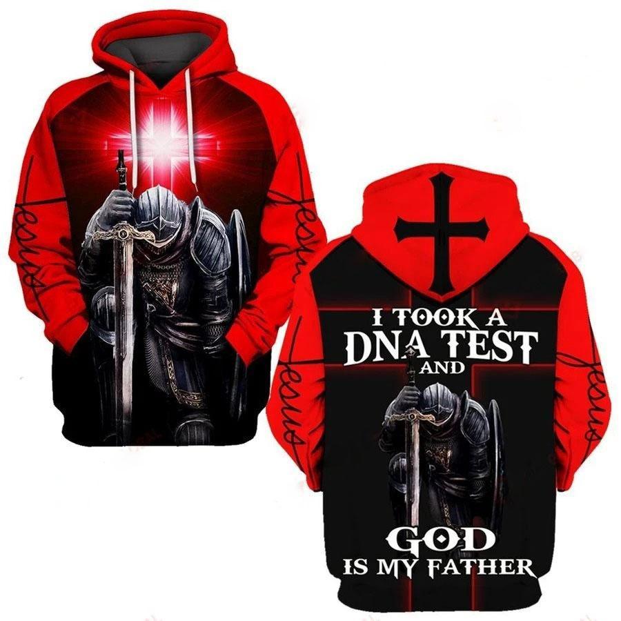 I Took A DNA Test And God Is My Father Jesus 3D All Over Printed Shirts For Men and Women TA040206 - Amaze Style™-Apparel