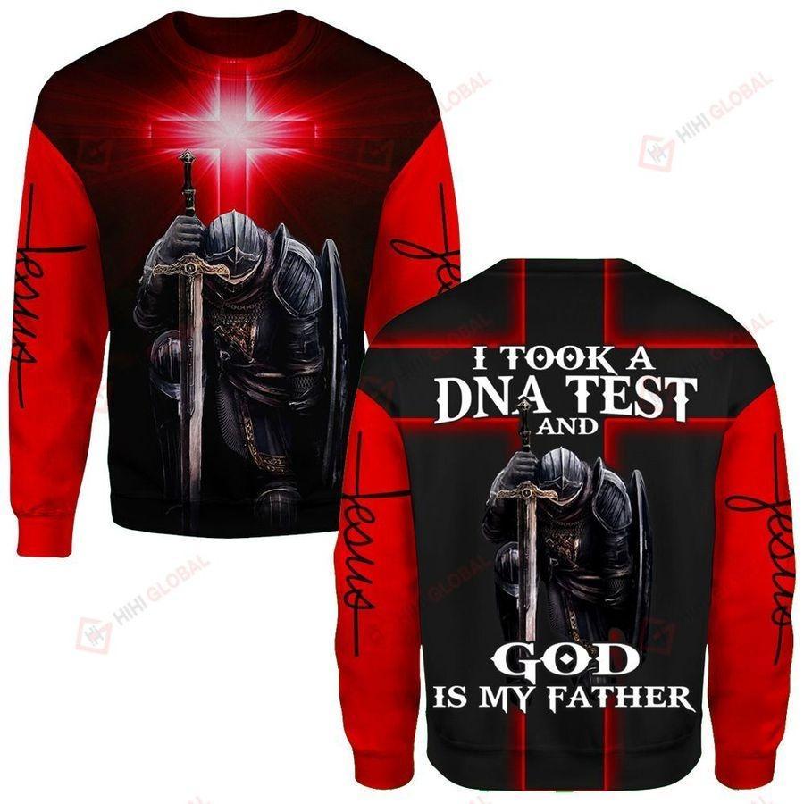 I Took A DNA Test And God Is My Father Jesus 3D All Over Printed Shirts For Men and Women TA040206 - Amaze Style™-Apparel
