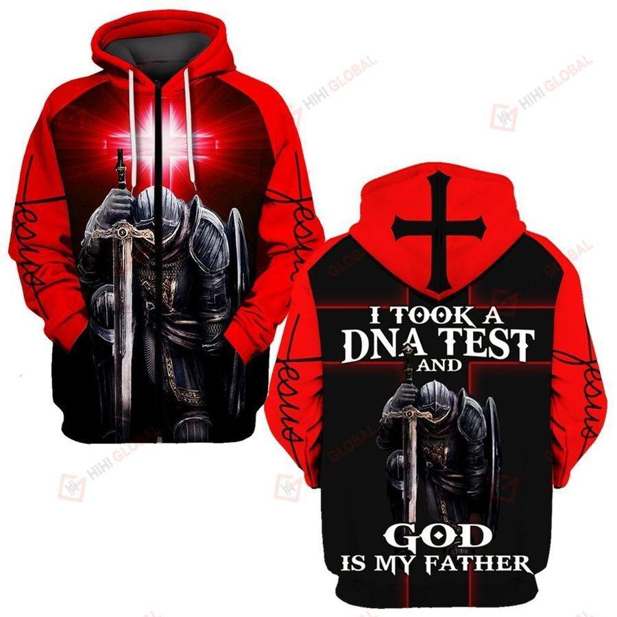I Took A DNA Test And God Is My Father Jesus 3D All Over Printed Shirts For Men and Women TA040206 - Amaze Style™-Apparel