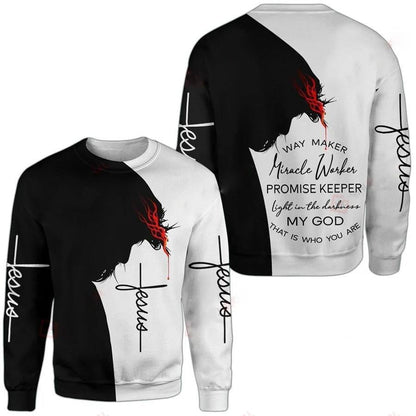 3D All Over Printed Shirts For Men and Women My God-Jesus  TA040208 - Amaze Style™-Apparel