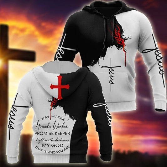 3D All Over Printed Shirts For Men and Women My God-Jesus  TA040208