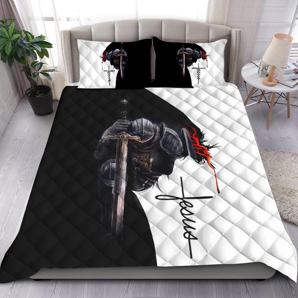 My God- Jesus Quilt Bedding Set TA041614S
