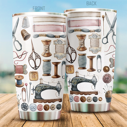 Sewing Stainless Steel Tumbler