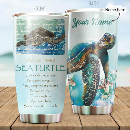 Sea Turtle Stainless Steel Tumbler SN25022103