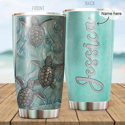 Sea Turtle Stainless Steel Tumbler SN26022102