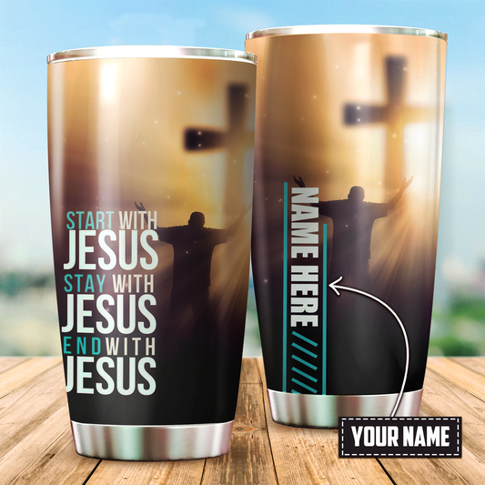 Premium Tumbler Personalized Easter Day Christian Jesus No28 ML TNA03032102