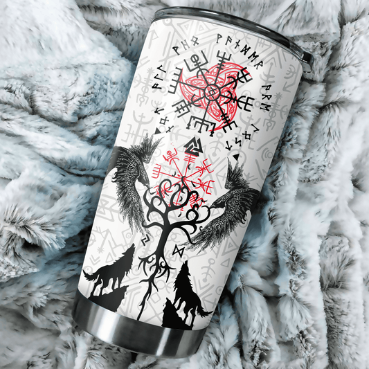 Customized Name Viking Steel Tumbler