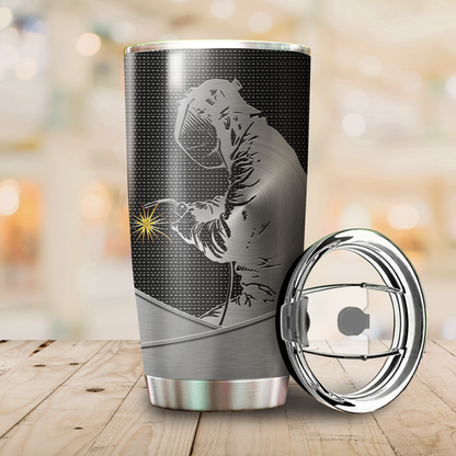 Personalized Welder Stainless Steel Tumbler  Special Gift