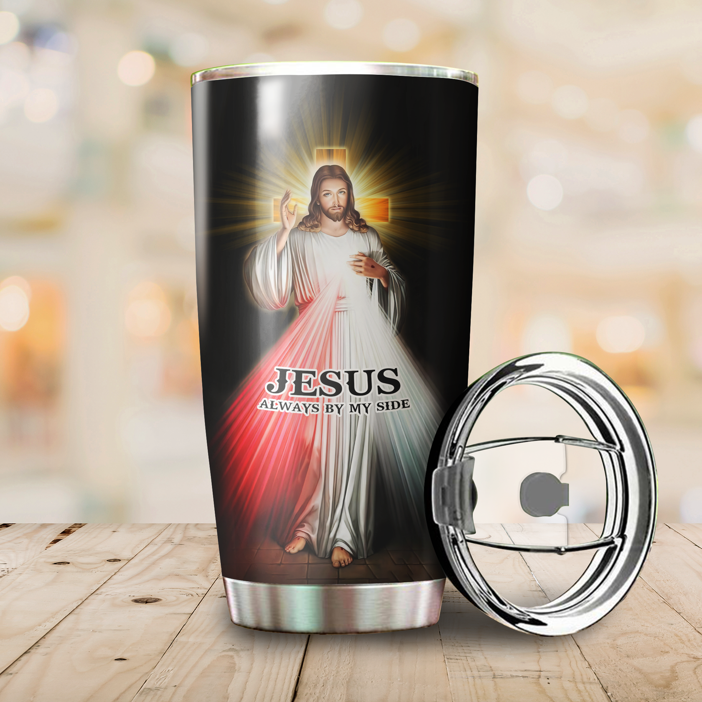 Premium Tumbler Personalized Easter Day Christian Jesus No26 ML