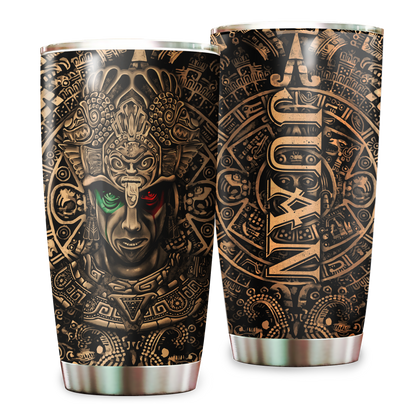 Persionalized Aztec Mexican Stainless Steel Tumbler 20oz