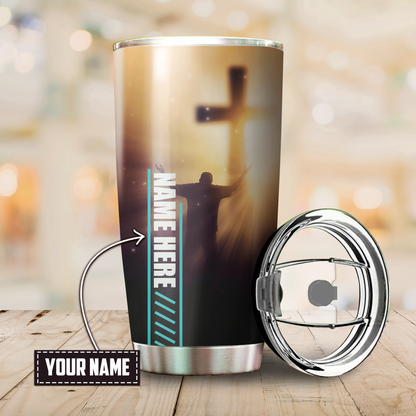 Premium Tumbler Personalized Easter Day Christian Jesus No28 ML TNA03032102
