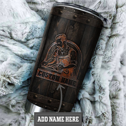 Personalized Name Carpenter Stainless Steel Tumbler