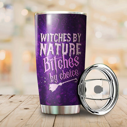 Customize Name Sexy Witch Steel Tumbler