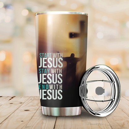 Premium Tumbler Personalized Easter Day Christian Jesus No28 ML TNA03032102
