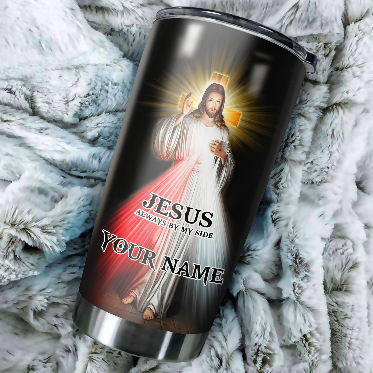 Premium Tumbler Personalized Easter Day Christian Jesus No26 ML