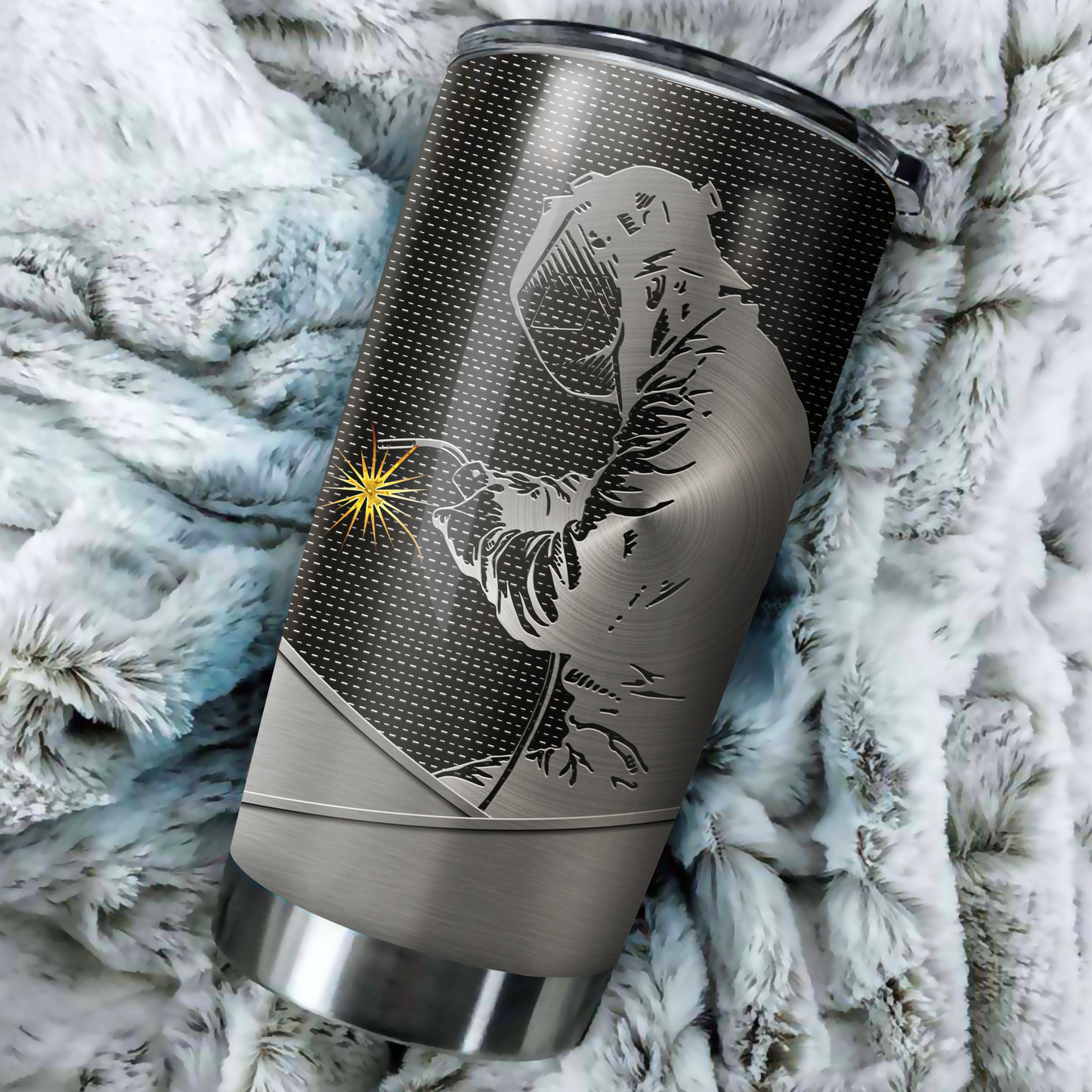 Personalized Welder Stainless Steel Tumbler  Special Gift