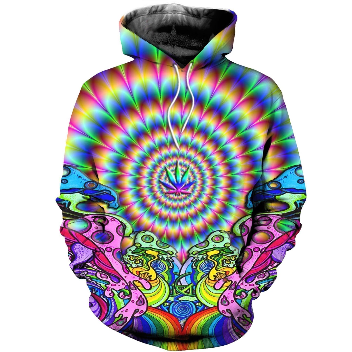 3D All Over Printed Mushroom Shirts and Shorts-Apparel-6teenth World-Hoodie-S-Vibe Cosy™