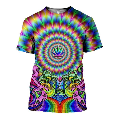 3D All Over Printed Mushroom Shirts and Shorts-Apparel-6teenth World-T-Shirt-S-Vibe Cosy™