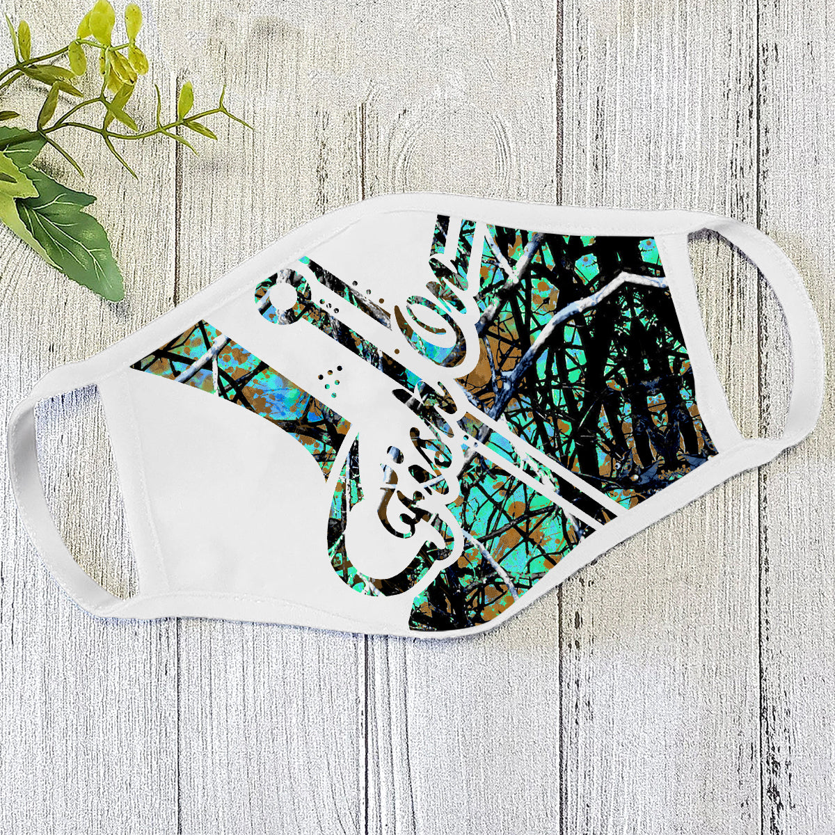 Fish On Face Mask HC