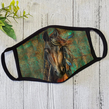Beautiful Horse Face Mask TN