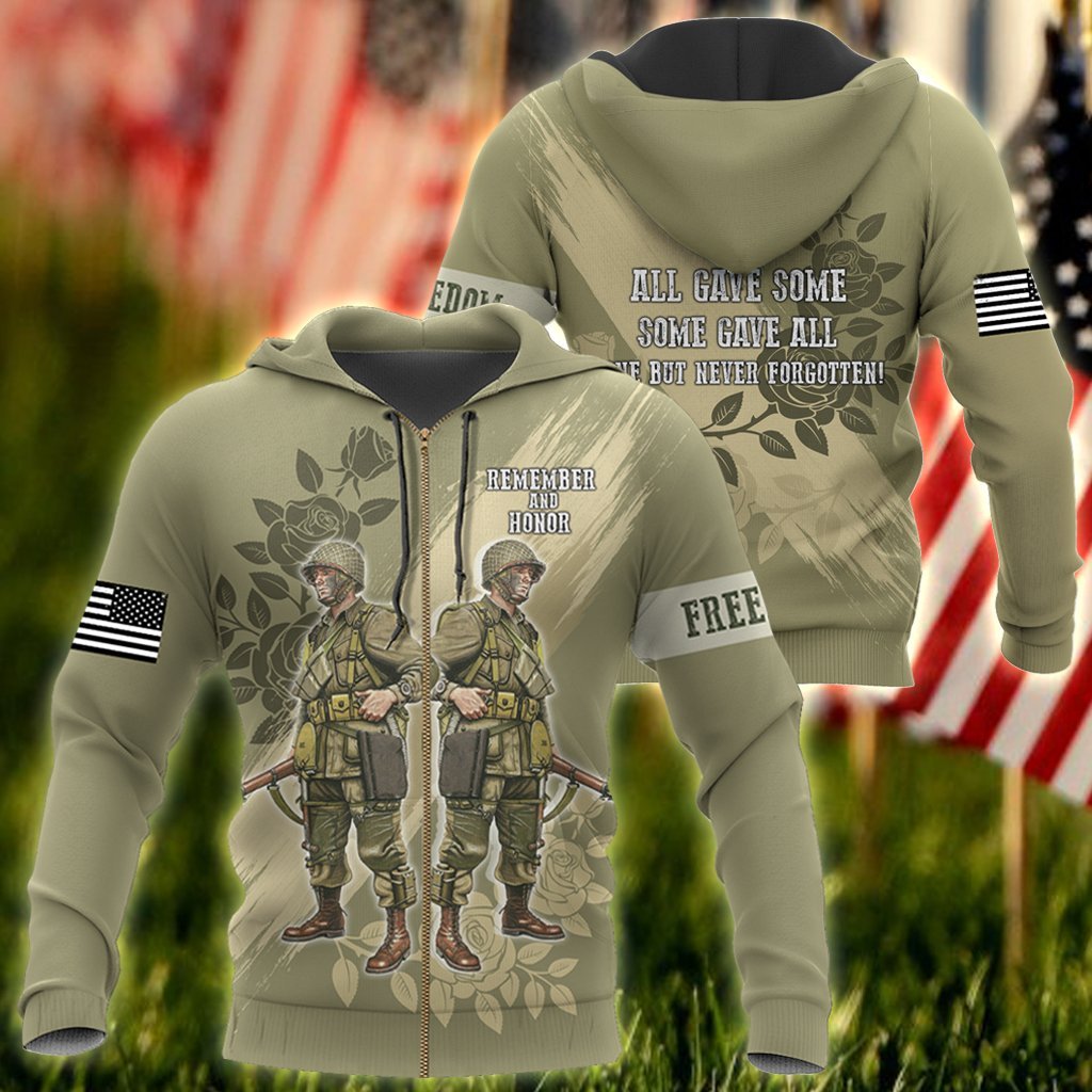 Memorial day Remember and honor the heroes full 3D over printed shirts TR220405 - Amaze Style™-Apparel