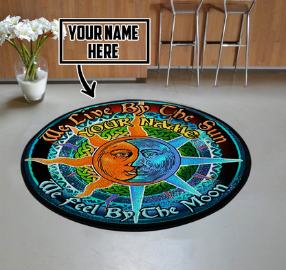Customize Name Wicca Circle Rug DA18052106