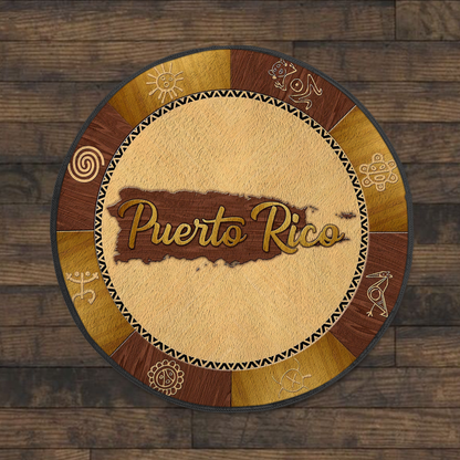 Puerto Rico Circle Rug