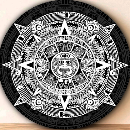 Aztec Circle Rug