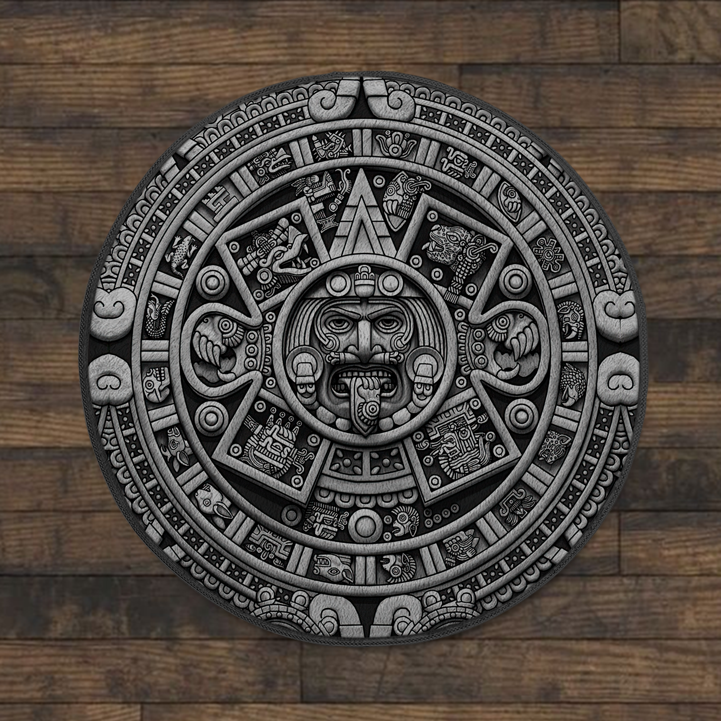 Aztec Circle Rug