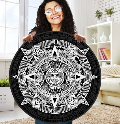 Aztec Circle Rug