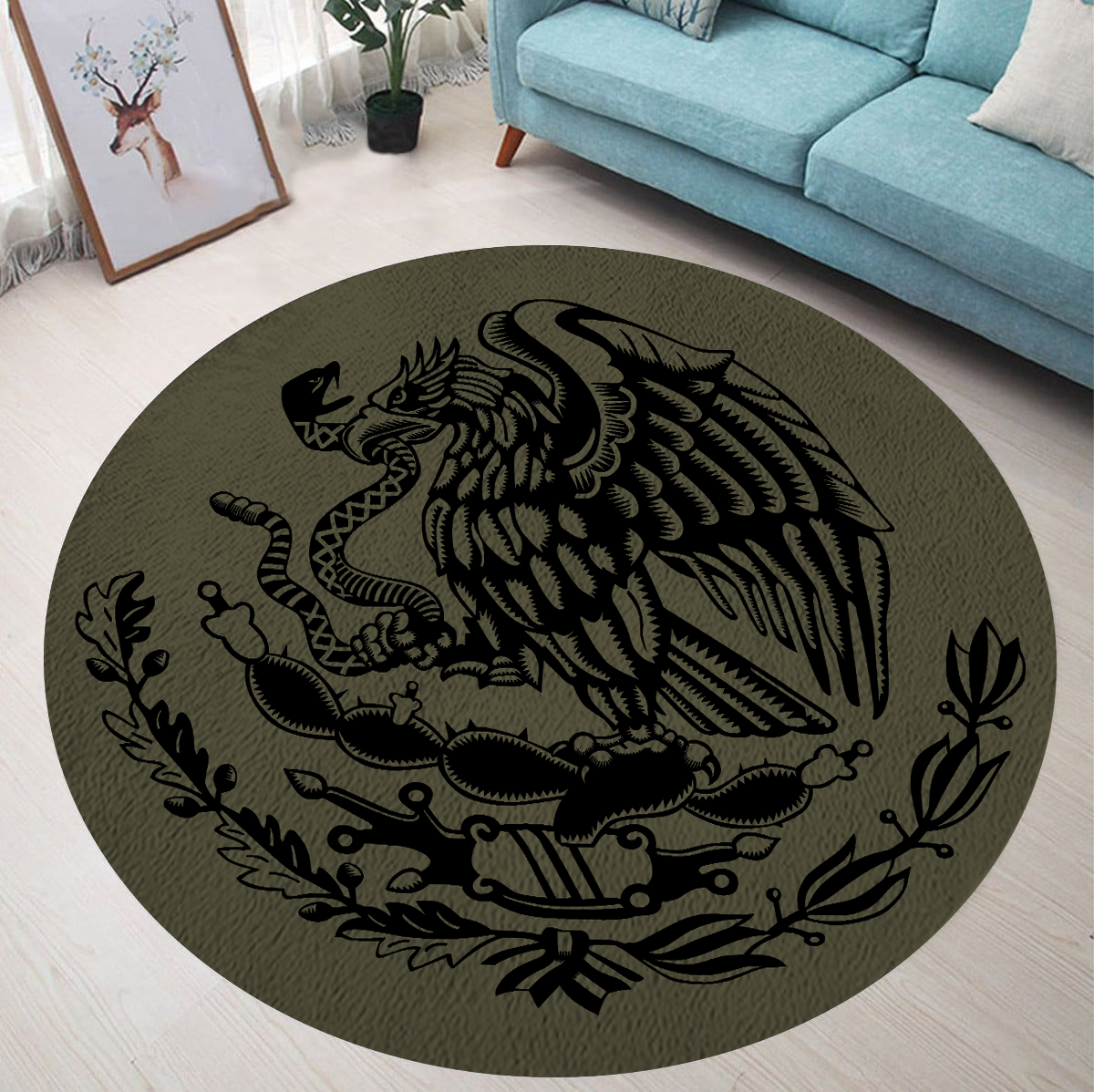 Mexico Circle Rug