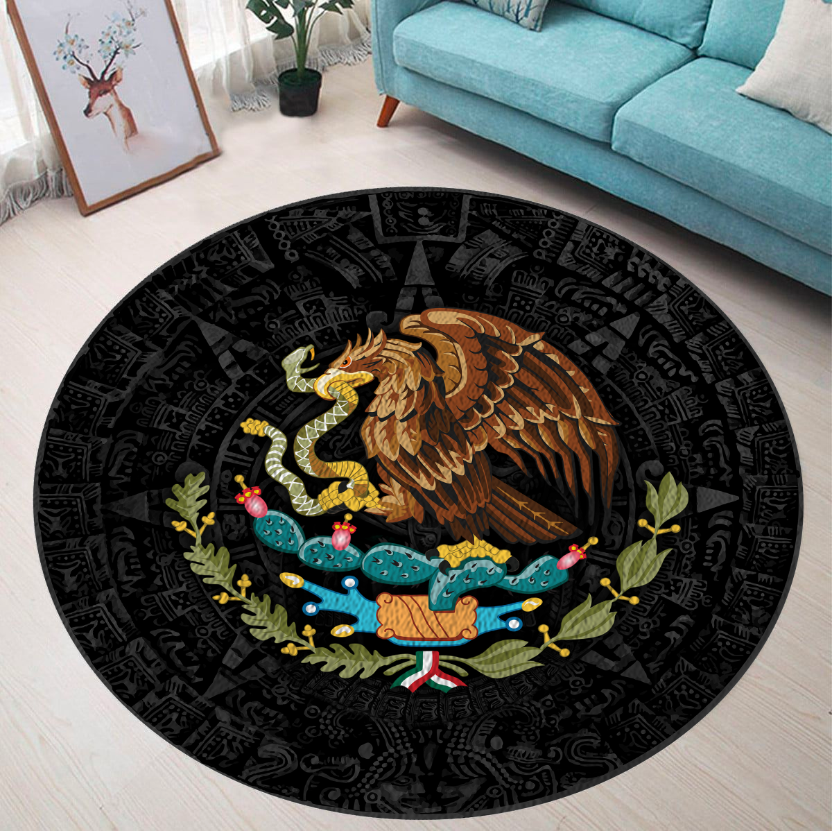 Mexico Circle Rug