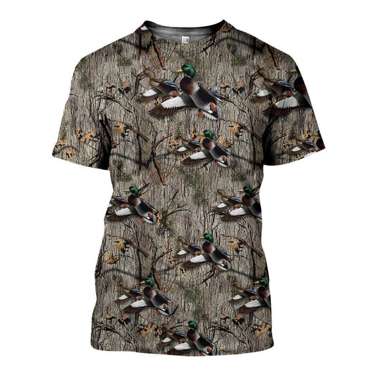 3D All Over Printed Hunting Duck Shirts - Amaze Style™-Apparel