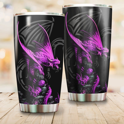 Dragon & Dungeon Tattoo Tumbler 20 Oz HAC020359-Tumbler-NM-Vibe Cosy™