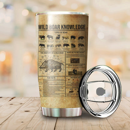 Wild Boar Hunting Knowledge Tumbler Premium MH0409203-MEI