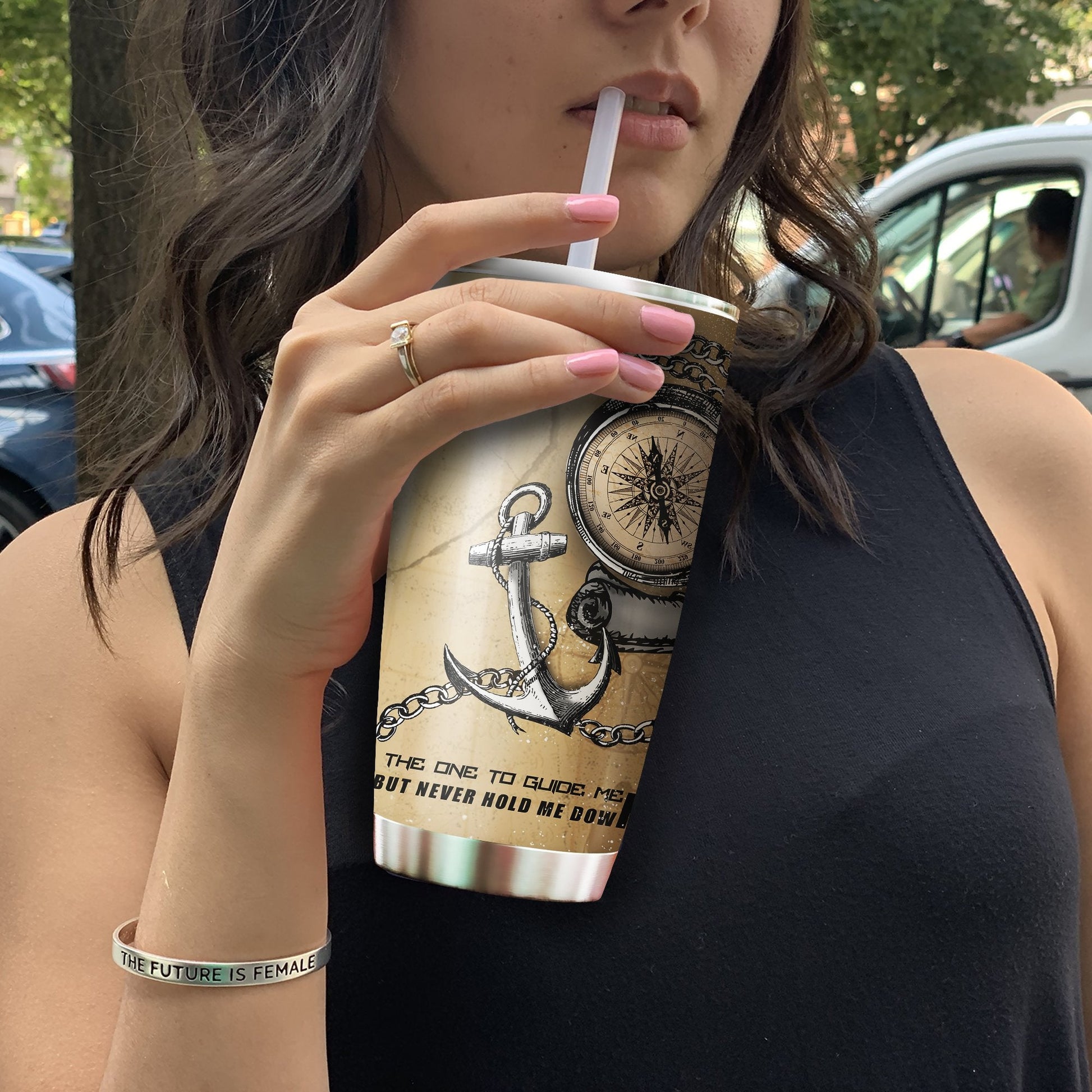 Reckless and Brave Stainless Steel Tumbler 20 Oz JJ100301 - Amaze Style™-Tumbler