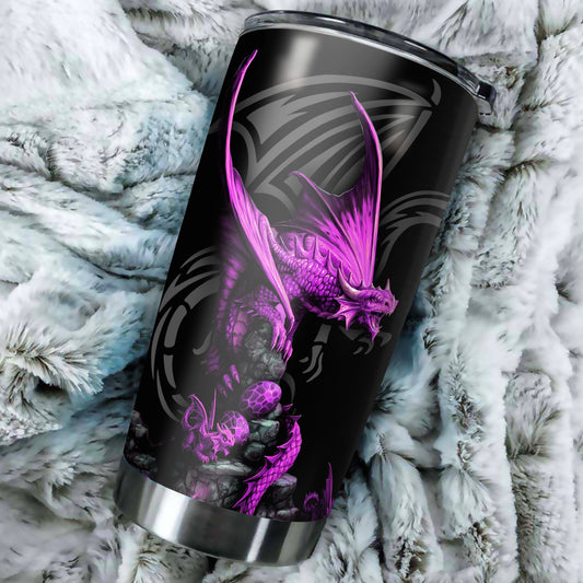 Dragon & Dungeon Tattoo Tumbler 20 Oz HAC020359-Tumbler-NM-Vibe Cosy™