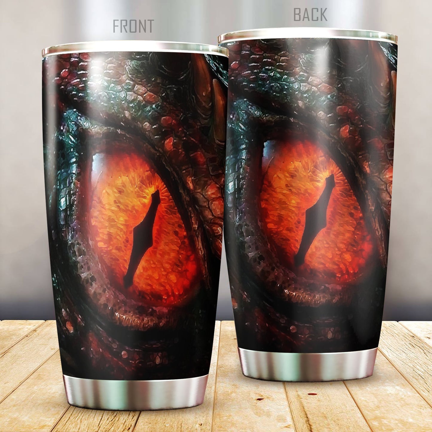 Dragon & Dungeon Tattoo Tumbler 20 Oz HAC020370-Tumbler-NM-Vibe Cosy™