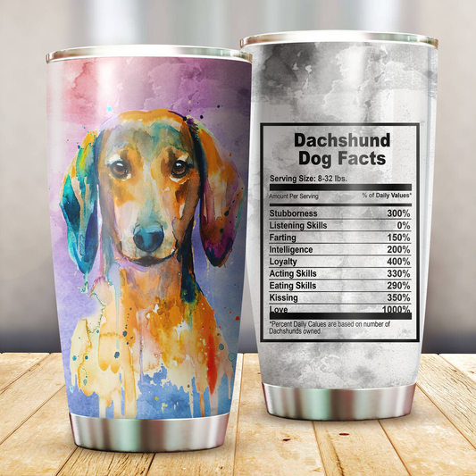 Dachshund Tumbler JJ160301 - Amaze Style™-