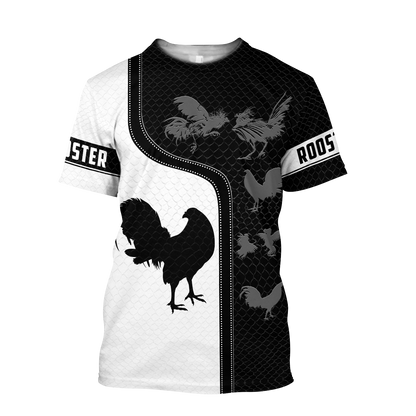Rooster 3D Printed Unisex Shirts DD20042101